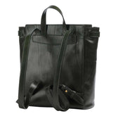 The Bridge - Zaino in pelle Isotta, Verde Scuro